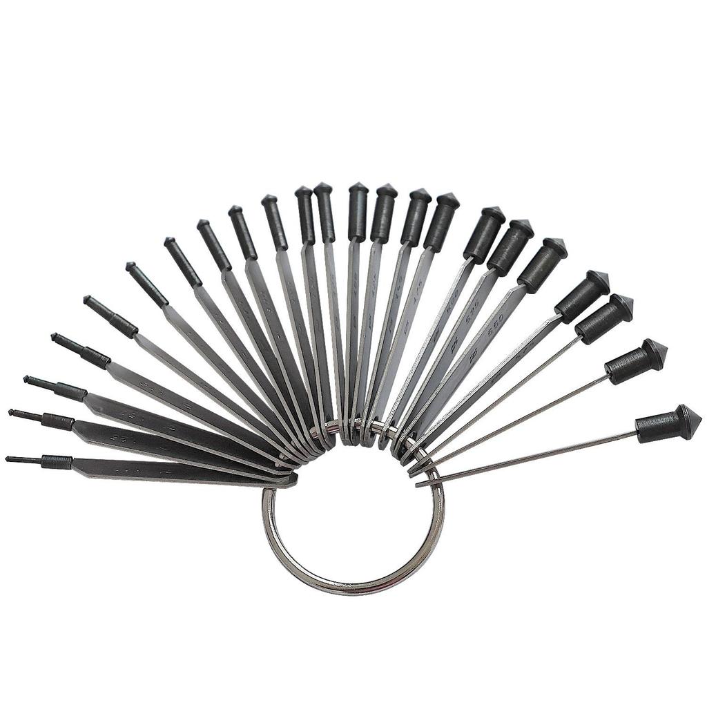 Diamond Gem Gauge Stone Measuring Tool Jewelry Tool Jewelry Equipment Accessory for Gem Diamond Stone Size Measure