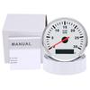 85MM Tachometer with Red Backlight 3000RPM Tacho Gauge Hourmeter Gauge M16 M18 Tacho Sensor For Marine Boat Car Truck 9-32V