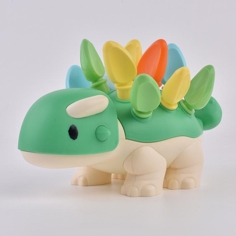 Dinosaur Toy Sorting Stacking Puzzle Assembled Toys For Fine Motor Skill Hand-eye Coordination