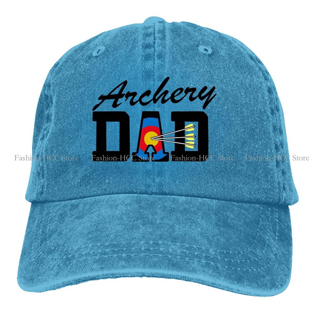 Dad Baseball Caps Peaked Cap Archery Sport Sun Shade Hats for Unisex Women