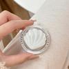 Magnetic Magsafe Mobile Phone Airbag Bracket, Small Fresh Glitter Powder, Shell Desktop, Retractable For Watching Dramas, Stable Back Sticker