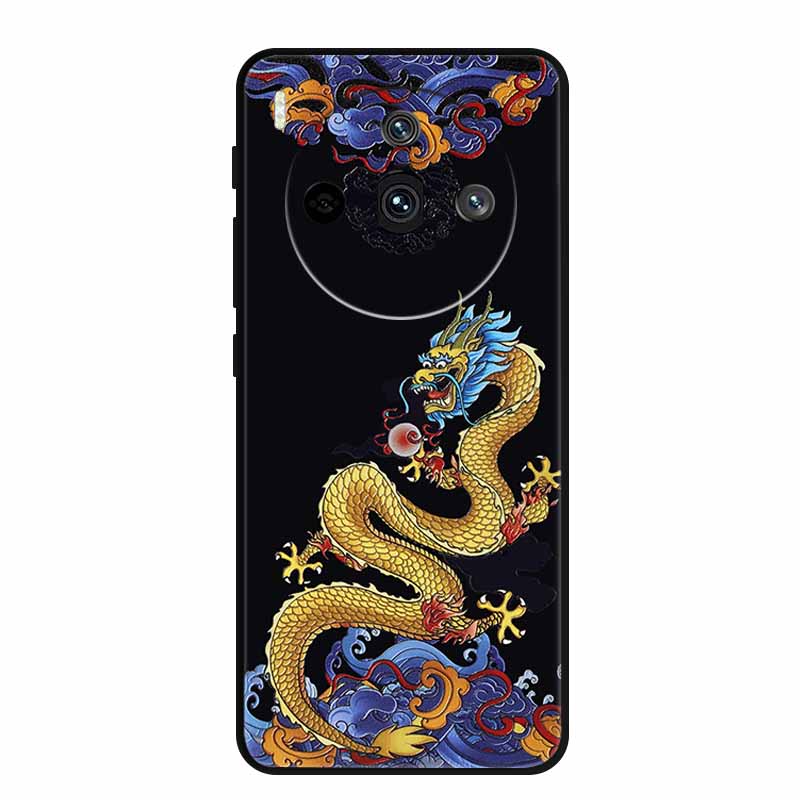 3D Relief Emboss Case For ZTE nubia Z60S Pro Z50s Pro Z70 Z50 Z60 Ultra Blade A75 A73 5G Black Silicone Soft Back Cover Case Bag