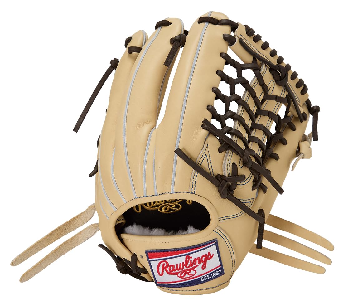 

Rawlings PRO EXCEL GR5HEN65 Baseball Throw HOH® Glove, Softball, All-Around, Camel, 11.75 inches, Left-Handed