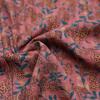 Sifen Women's Floral Print Short Sleeve Lapel Cardigan Blouse