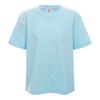 T-shirt Casual Unisex in Cotone a Manica Corta, Ampia, Traspirante, Girocollo, per Bambini e Bambine