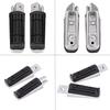 Pair of Front Motorcycle Footrest Pedals Foot Pegs for YAMAHA  XJR400 1200 1300 FZ400