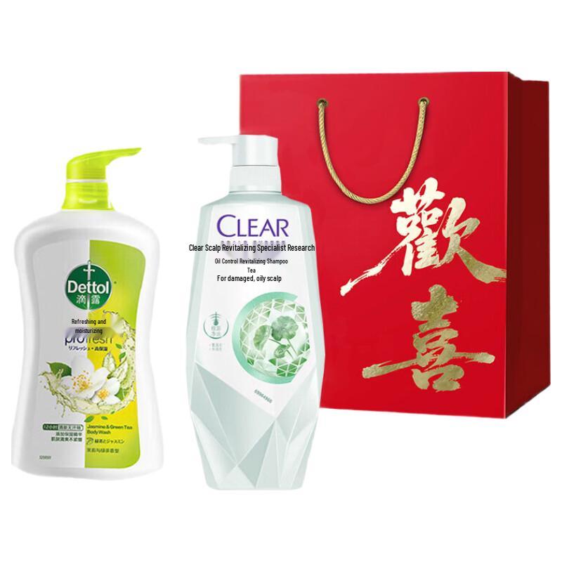 Clear Family Moisturizing Shampoo & Shower Gel Gift Set