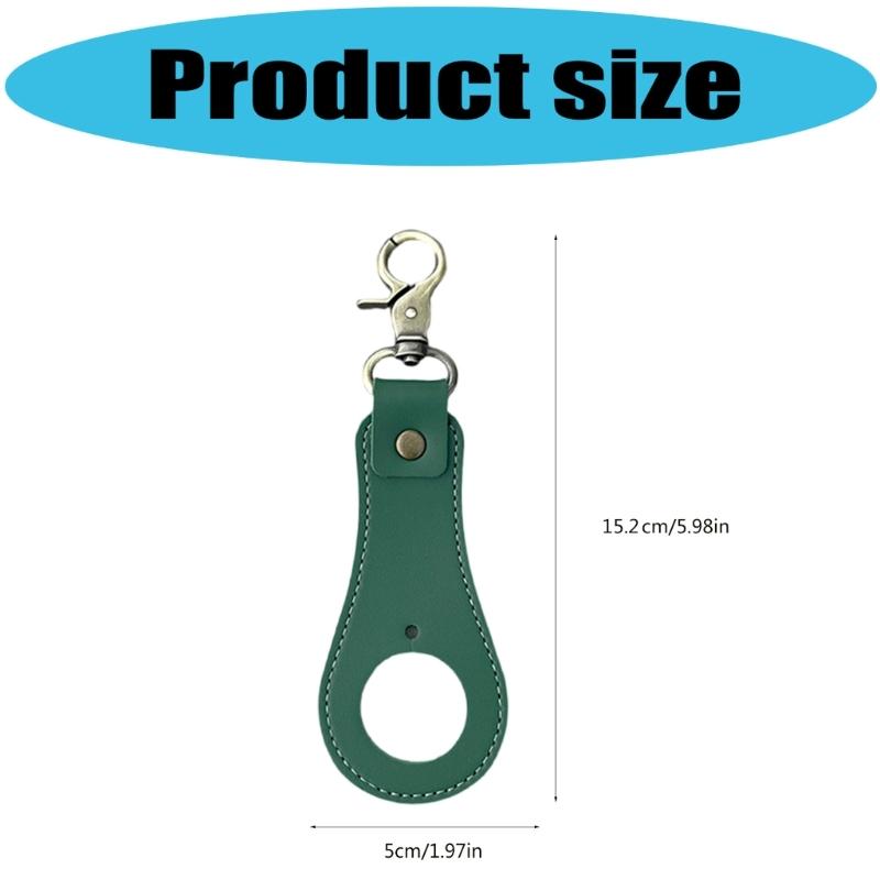 Leather Waist Bottle Holder for Outdoor Sports Secure Belt Clip Beverage Buckle