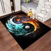 Balance harmony fire and water carpet Yoga living room room decor children's crawling mat doormat area rug games mat