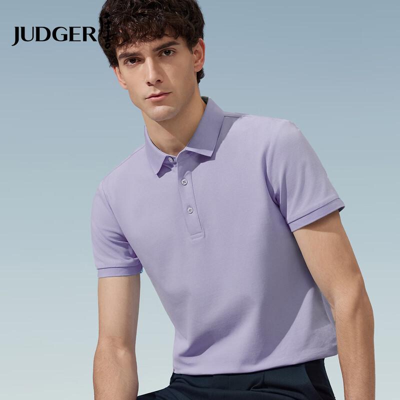 

Judger Men s Elastic Breathable Long-staple Cotton Polo Shirt XL