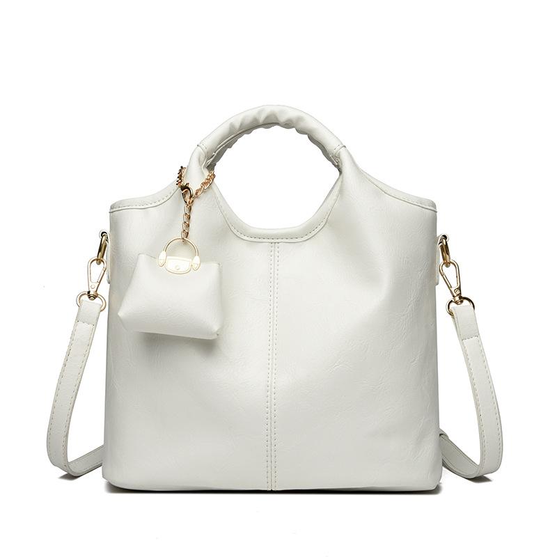 A Fashionable and Retro Hand-held Bucket Bag for Women A High-end and Versatile Single-shoulder Crossbody Bag