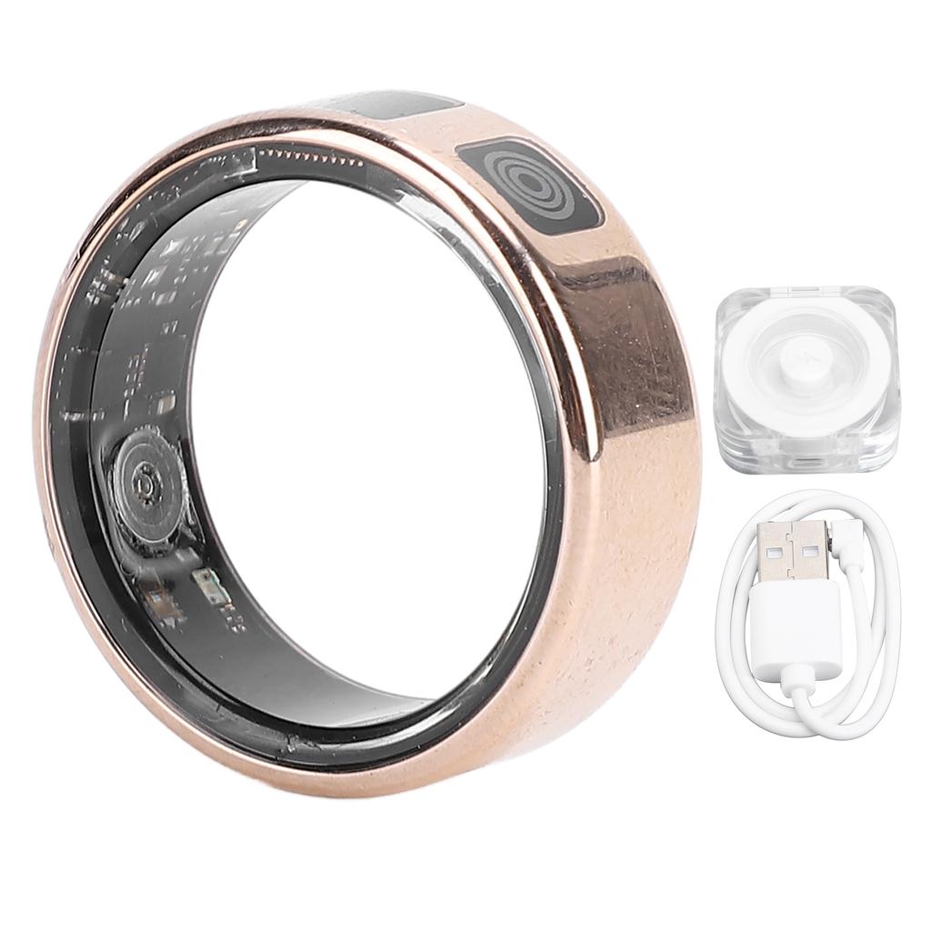Fitness Tracker Ring with Touch Screen IP68 Water Resistant Gesture Control Video Page Turner