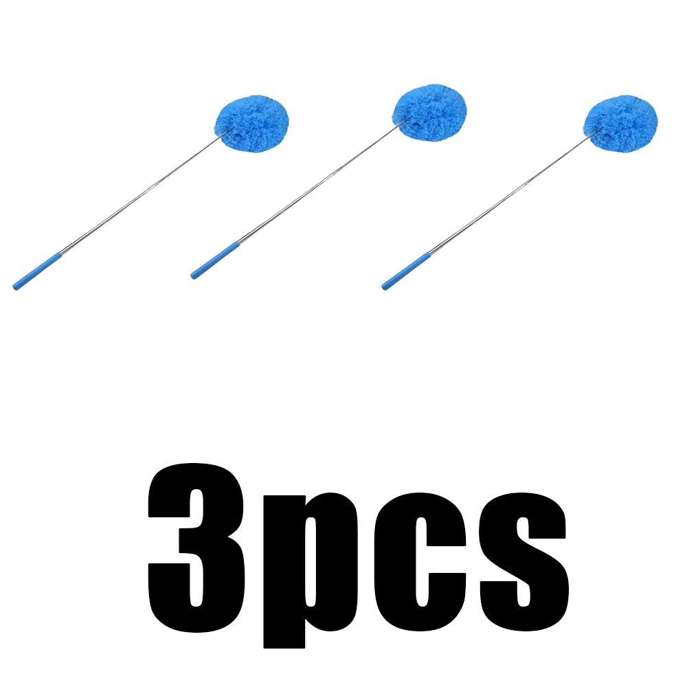 1/3/5/10pcs Microfiber Ceiling Fan Duster Multifunctional Long Handle Effortless Household Electric Appliances Cleaning Tools