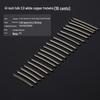 Guitar Frets: Uncut Copper White & Yellow Brass Fret Wire Set for Fingerboard