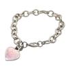 Used  Bracelet MONET Metal 18.4g Silver Heart