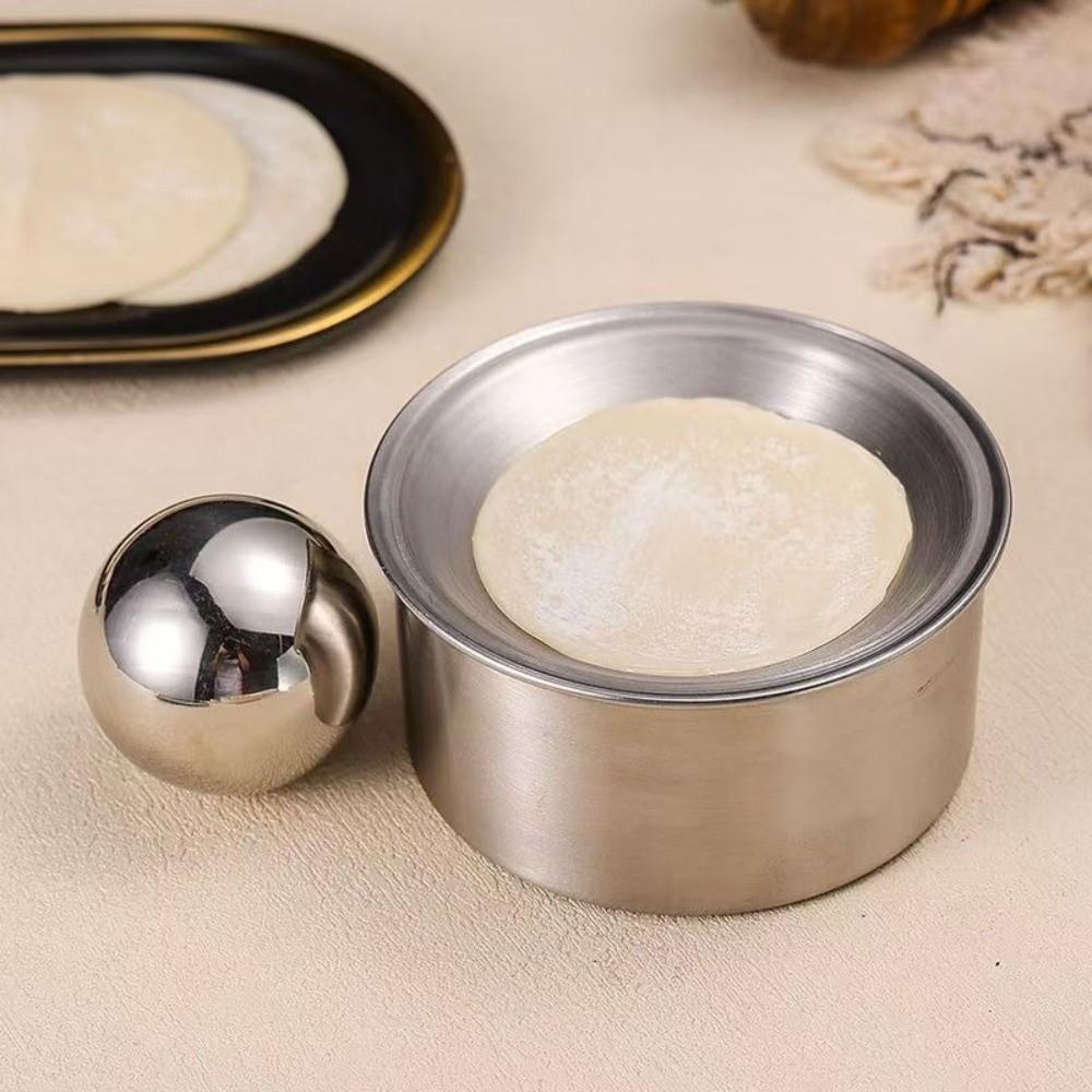 Rolling Ball Dumpling Wrapper Press Manual Pastry Skin Presser  Dim Sum Making