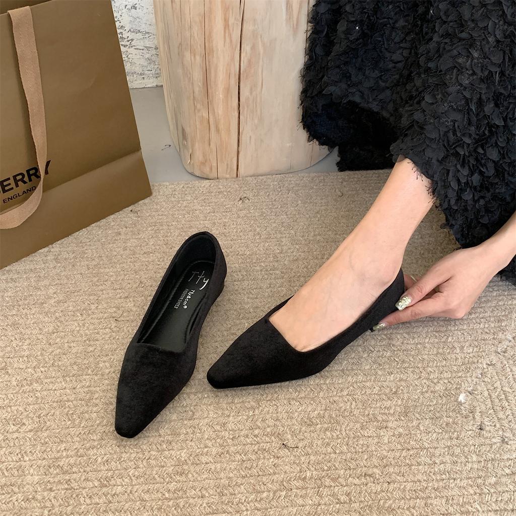 Móda Bailamos Značkový Design Balerínky Dámské S plochým Podpatkem Baletní Špička Nazouvací Boty Balerína Ležérní Mokasíny Mujer Měkké Řidičské Boty