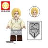 Anime Action Figure WM6204 Building Blocks Set - Christmas Gift DIY Small Decorative Figurines for Kids Adults