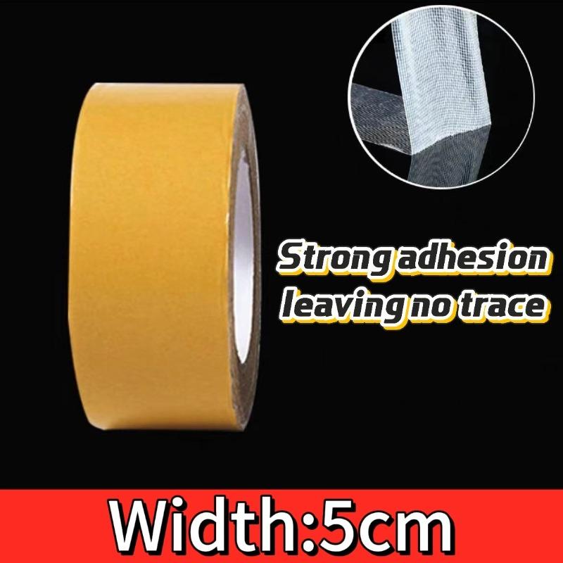 Fixation Bookbinding Extra Strong Double Sided Adhesive Tape Thin Super Strong Heavy Mesh Waterproof Powerful Grid Carpet Tape