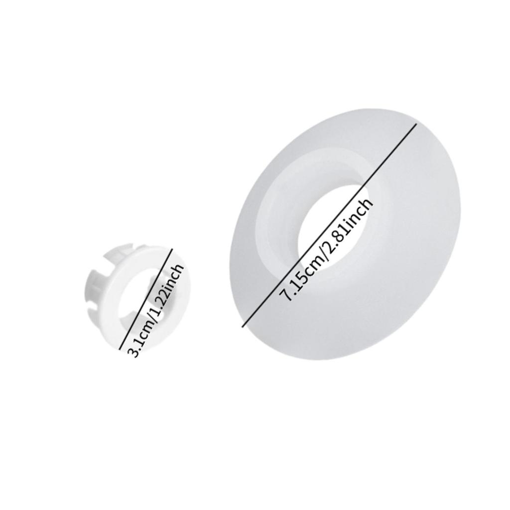 2 Set Dual Flush Valve Diaphragm Seal and Clip Easy To Install Wide Compatibility Replacement Part for Sv92467 Sv93467