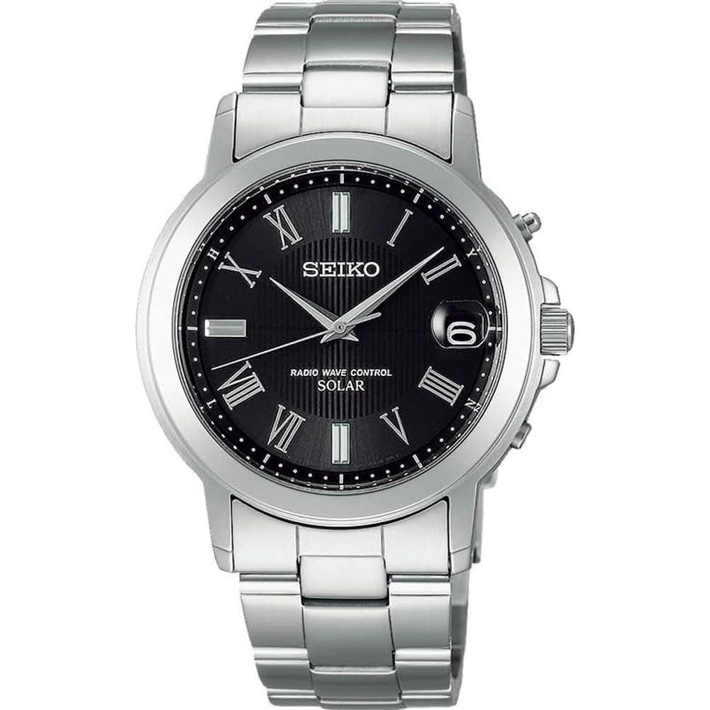 Seiko Watch Wristwatch Selection Mens Solar Radio SBTM191