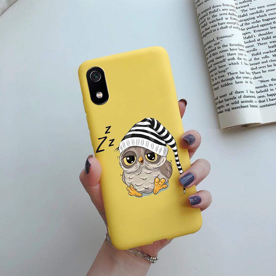 For Xiaomi Redmi 7A Case Daisy Sunflower Painted Soft Silicon Phone Back Cover Cases For Xiaomi Redmi 7A 7 A Redmi7A Case Fundas