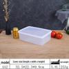 HANDUNYOU 5.8L Plastic Food Storage Container Set