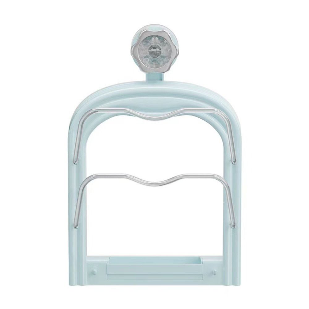 

Cartoon Suction Cup Pot Lid Rack 2 Tier Pan Cover Storage Holder For Home белый
