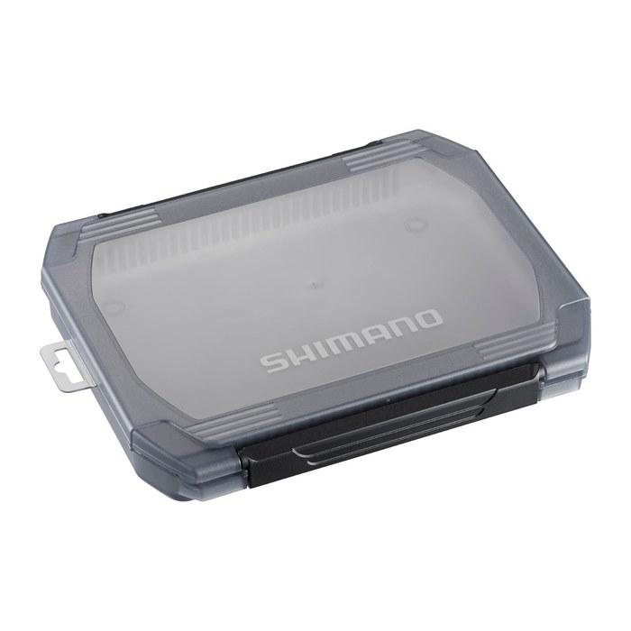 Shimano Lure Case Wide 6-Compartment CS-222X Smoke 234 mm x 195 mm x 40 mm