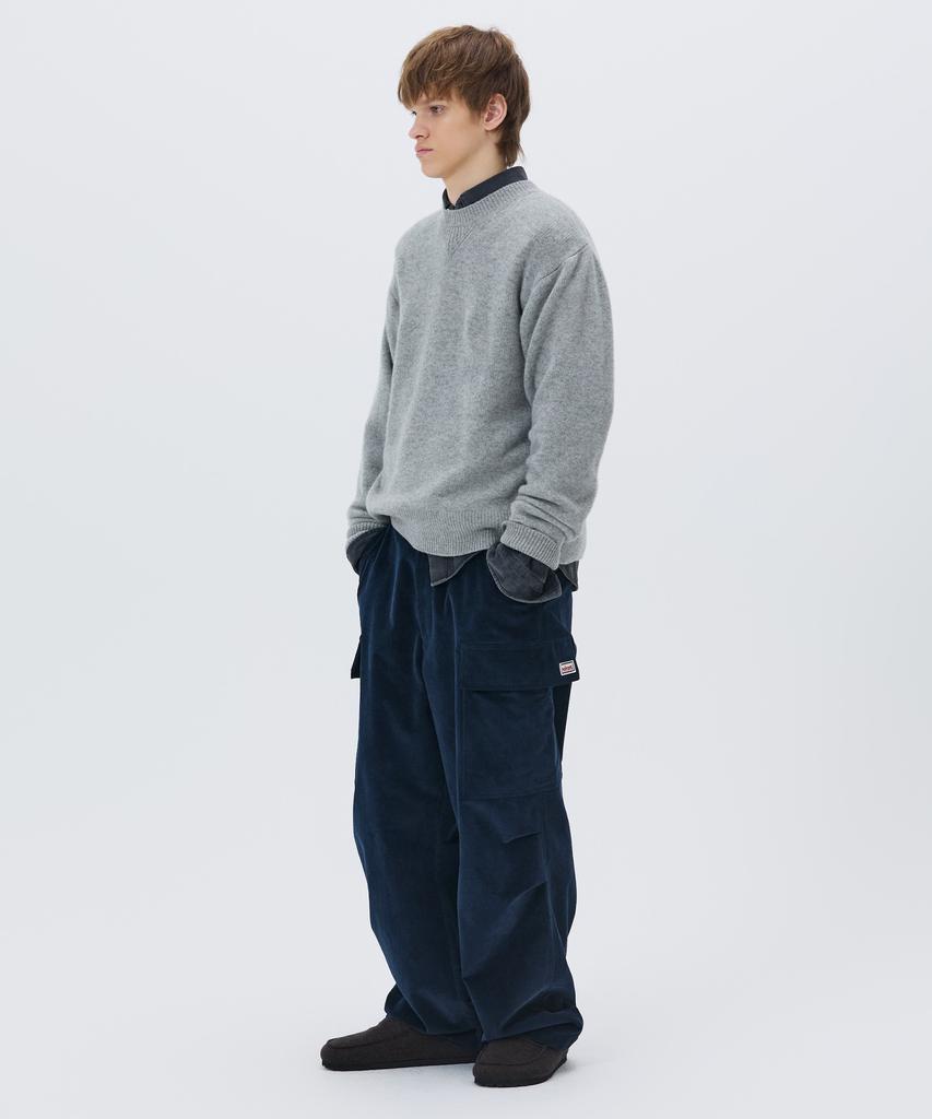NOHANT Essential Cashmere Knit Sweater Gray