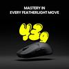 Pulsar Gaming Gears CrazyLight Series Wireless Gaming Mouse 43 1ms response 32000 Optical Switch Flagship Sensor Jet - Ultra-lightweight grams, time,