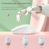 Ergonomic Wireless Bluetooth 5.2 Mouse 1600DPI Rechargeable Mouse for MacBook Tablet Computer Laptop 2.4GHz USB PC Accessories