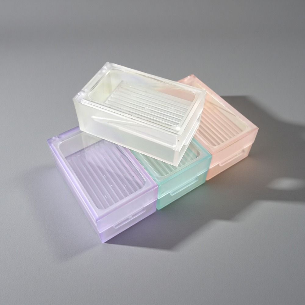 Double Layer Fuse Bead Sorting Storage Box Anti-Clog Perler Bead Channel Dispenser Box DIY