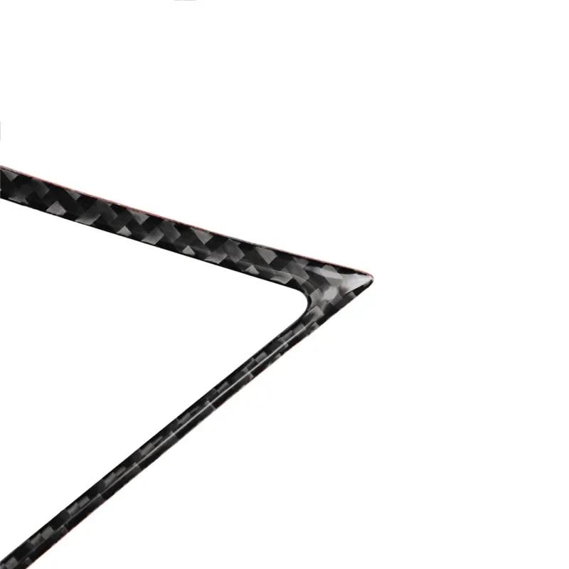 Fit For Infiniti Q50 Q60 2014-19 Carbon Fiber Interior Air Conditioning Vent Outlet Trim Cover Car Styling Stickers Accessories