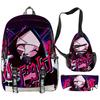 Timeless Distinctive skibidi Toilet Man Laptop Rucksacks pupil Schoolbags 3D Pattern Oxford Water-resistant Boys/Girls Laptop Backpacks