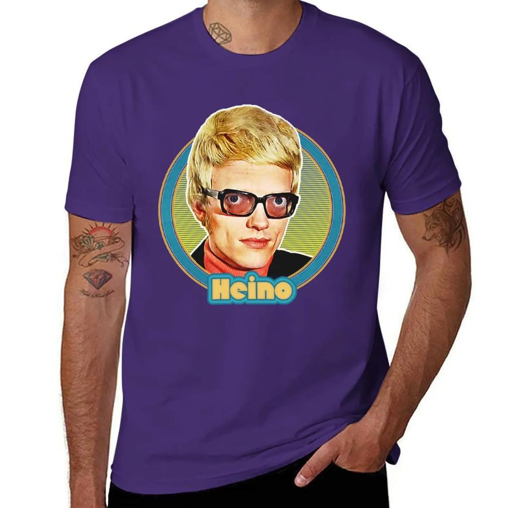 Heino Look At Me Tshirt Essential T Shirt Boys Animal Print Sweat Short Sleeve Tee Heavy Weight T Shirts For