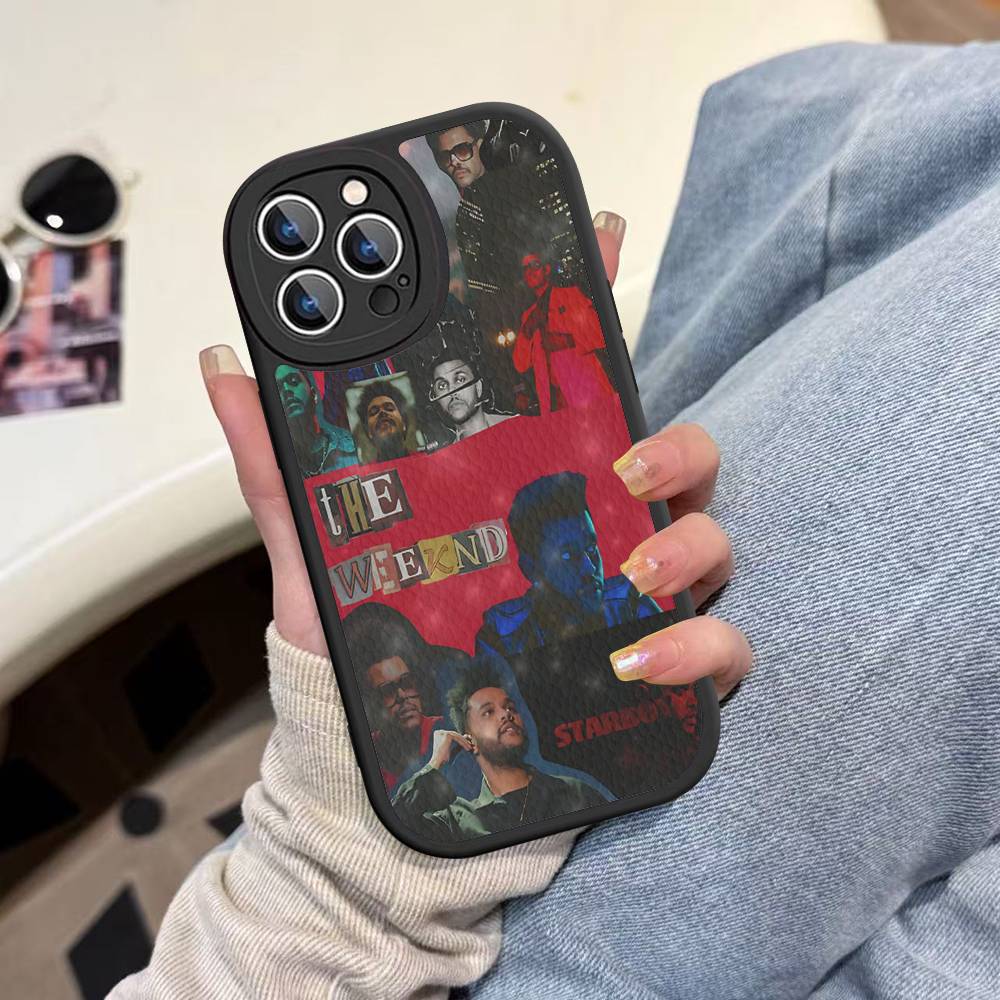 Singer The W-Weeknd XO Phone Case Phone Case For IPhone 11 12 13 14 15 16 Pro Max Plus Leather Cover