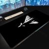 Large Fighter Aircraft Gaming Mouse Pad NonSlip Rubber Desk Mat Stitched Edge Office Work Esports for Gamers Desk Accessories