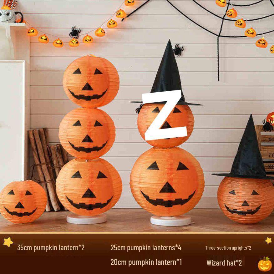 Halloween Luminous Pumpkin Lanterns for Bar and Kindergarten Decor