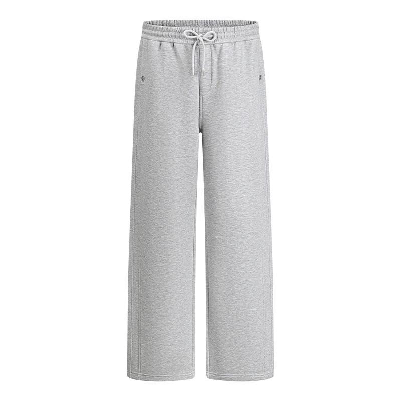 NVG·YOUNG Men's Fleece-Lined Casual Straight-Leg Pants