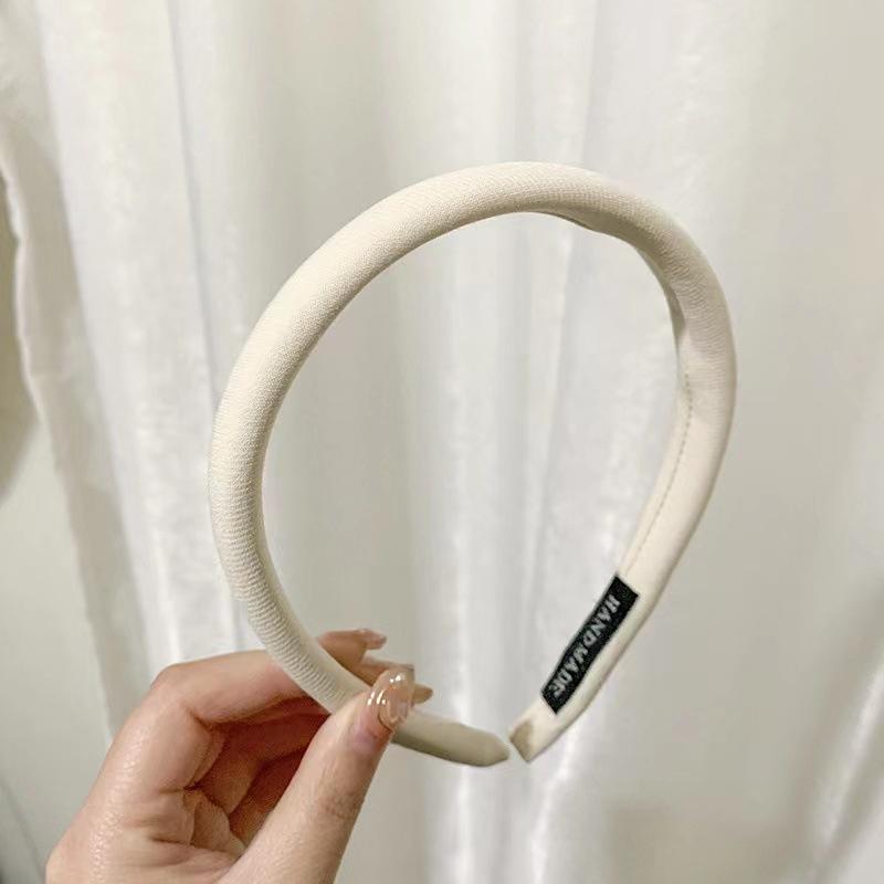 Versatile Headbands Style Minimalist Grid Womens Solid Color Hair Accessories