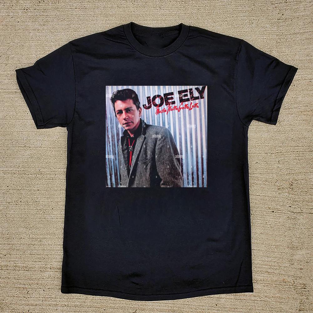 

RARE! Joe Ely Black Cotton Shirt Full size S-5XL Unisex BS647 Unisex T-Shirt M