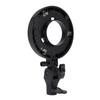 Mount Adapter for Bowens Aluminum Camera Flash Bracket Holder for LED Light Softbox Beauty Dish Reflector Umbrella