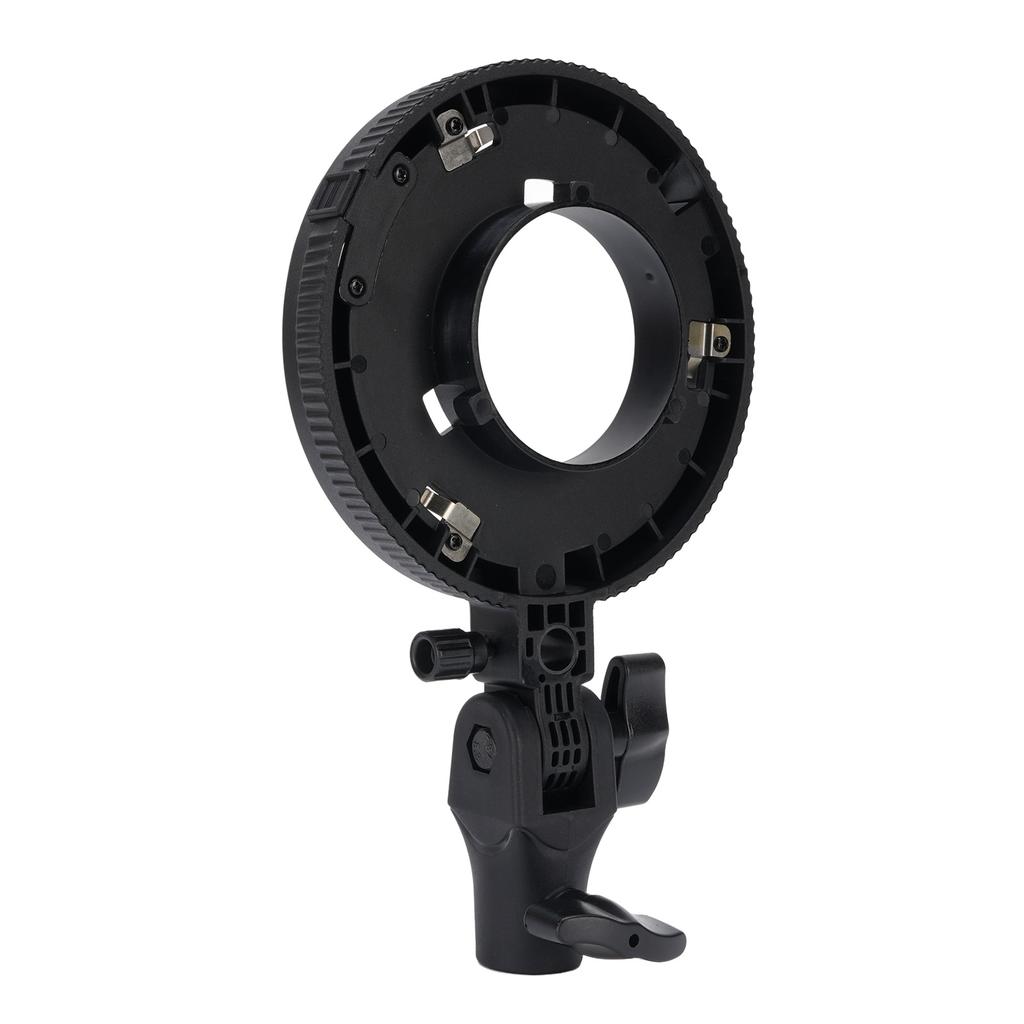 Mount Adapter for Bowens Aluminum Camera Flash Bracket Holder for LED Light Softbox Beauty Dish Reflector Umbrella