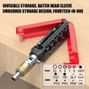 Screwdriver Bit Socket Set, Bendable Ratchet Screwdriver Set , Multipurpose Tool Kit for Home & Garage