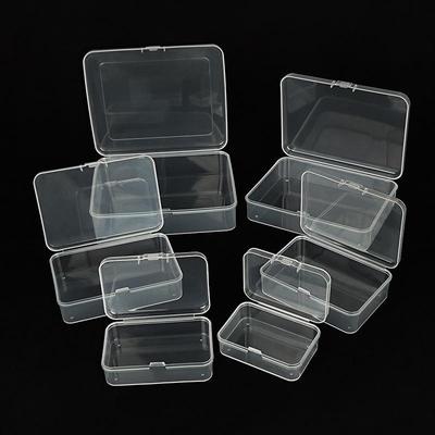 Scatola di plastica trasparente per riporre e mostrare l'hardware