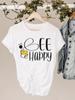 Print T Shirt Short Sleeve Summer Top Fashion Clothes Unisex Dinosaur Animal Trend Clothing Gray Basic Tee Graphic Tshirt