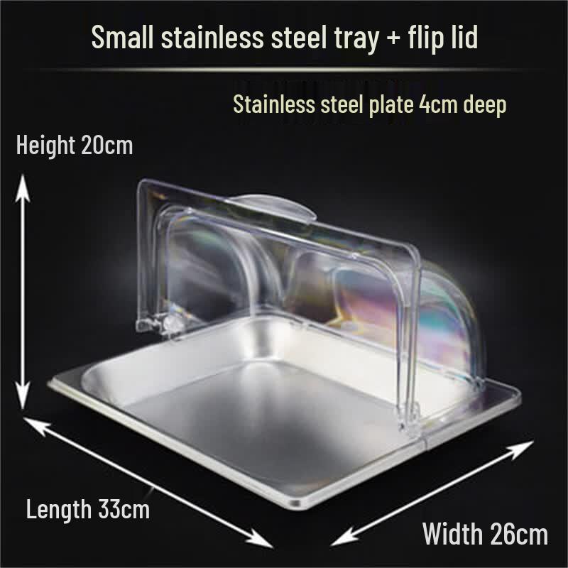 

Commercial Stainless Steel Food Display Tray
