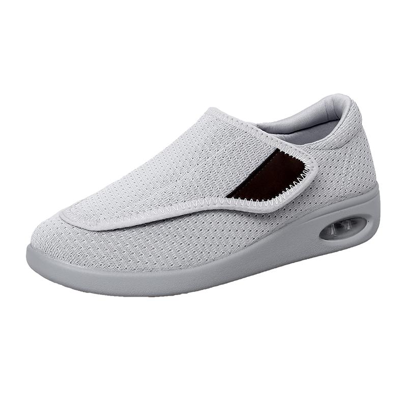 XIHAHA New Casual Orthopedics Wide Feet Swollen Shoes Thumb Eversion Adjusting Soft Comfortable Diabetic Shoe Walking Shoes