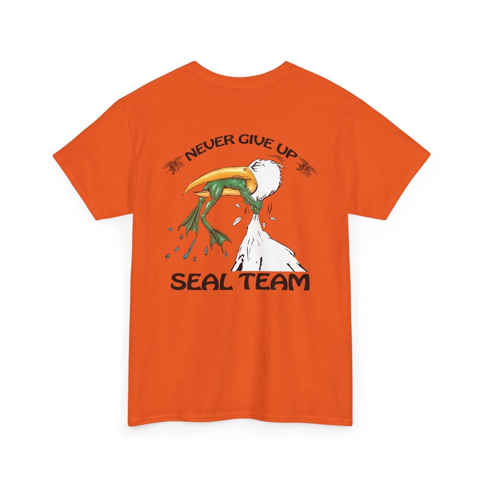 Rare Navy SEAL Training Morale Repro Tee, Gift for Military Veterans Patriots, XL
